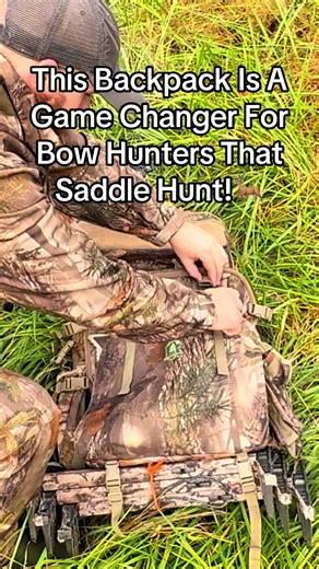 New View Saddle Hunting Bow Hunting Backpack #bowhunting #saddlehunting #deerhunting #saddlehuntingbackpack #fypシ゚viral