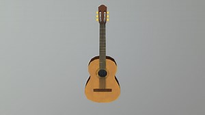 Guitar - 3D model by its5am
