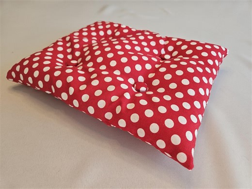 Red Polka Dot Cushion - Etsy