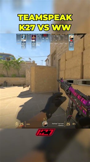 K27 VS WW TEAMSPEAK #кс2 #cs2 #k27nation #strogo
