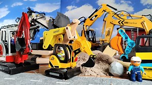 8 BEST Toy Excavators digging, review, and demo