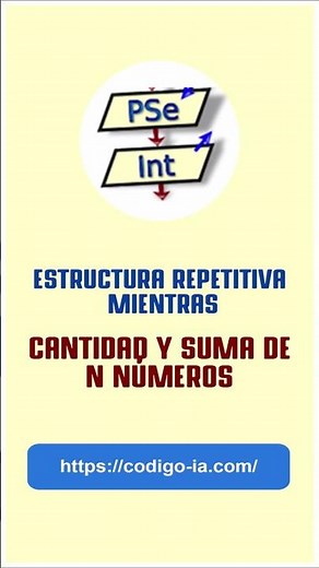 🟡 PSeInt : Hacer un algoritmo que sume N números ingresados mientras se escribir la letra FIN.