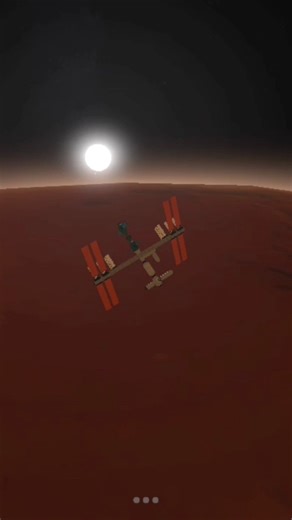 Ellipse Rocket Simulator # International Space Station to Mars