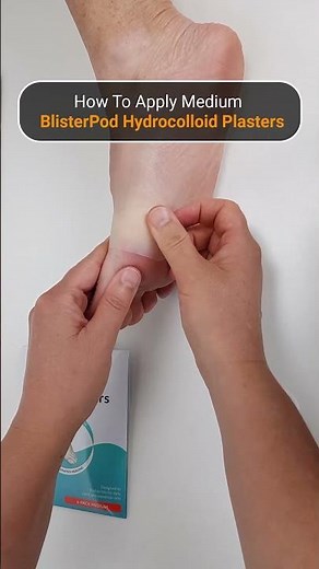 🩹 How To Apply 𝑴𝒆𝒅𝒊𝒖𝒎 𝐁𝐥𝐢𝐬𝐭𝐞𝐫𝐏𝐨𝐝 𝐇𝐲𝐝𝐫𝐨𝐜𝐨𝐥𝐥𝐨𝐢𝐝 Blister Plasters