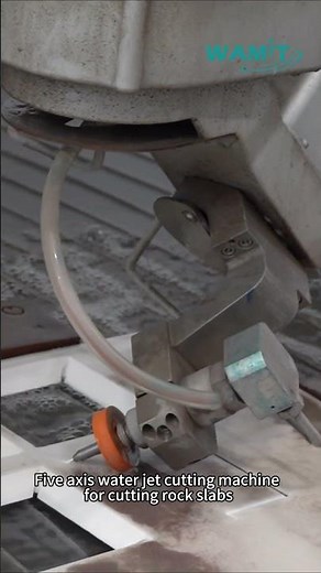 WAMIT 5-axis water jet cutting machine for cutting rock slabs