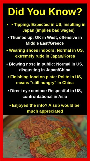 Polite in US, Rude Everywhere Else 🌍🚫