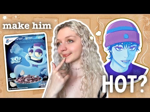 Drawing cereal characters, but HOT ✧ Boo Berry