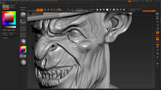 Zbrush Tip: Painting Bump Maps in Zbrush