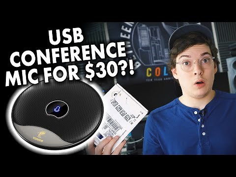 USB Conference Mic for $30?! Tonor TM20 microphone review