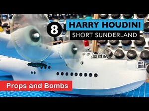 Airfix Sunderland Part 8 Props, Bombs, Motors and Wing joins