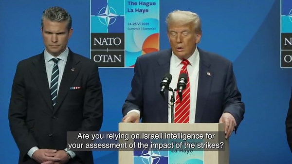 Trump and CNN's Kaitlan Collins clash at NATO press conference