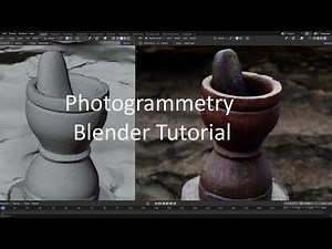 Realistic Photogrammetry with Blender Tutorial + Full Scene