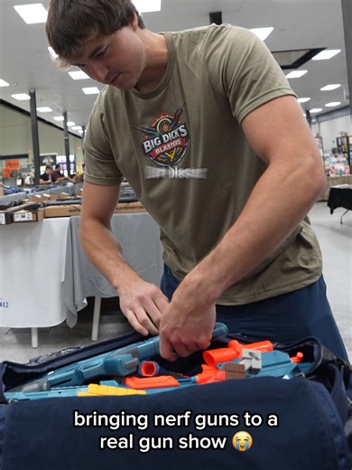 Blake Bachert: Nerf Gun at a Gun Show Prank