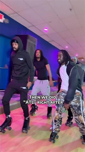 This is “ATL Steppin” 🔥; #taoffek #atl #rollerskating #viral #atlanta