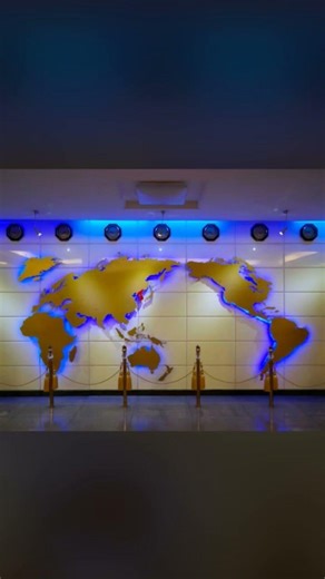 "Ever wondered how North Korea sees the world? This map in Pyongyang literally erases its rivals. 🇰🇵