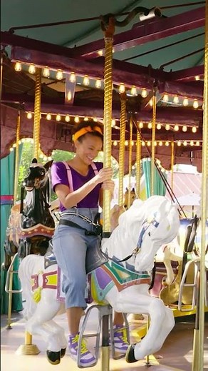 Blippi and Meekah Ride a Carousel! #shorts