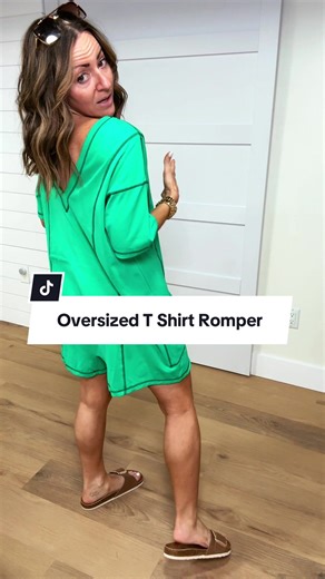 Effortless Style: My Go-To Oversized T-Shirt Romper