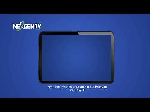 NEXGEN TV TUTORIAL