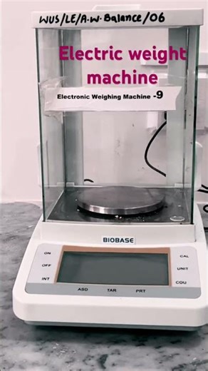 Electronic weight machine #shorts