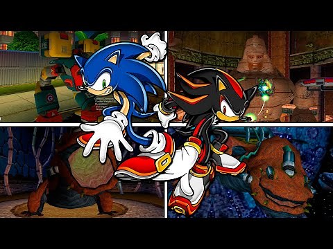 Sonic Adventure 2 (PC) | All Bosses - [No Damage]