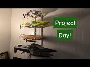 Affordable RC Boat Rack How-to DIY