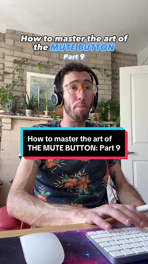 The mute button is BACK! How often do you use yours? 😂 #customerservice #work #mute #mutebutton #hack #customer #funny