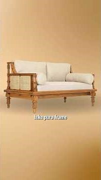 Teak wood Sofa set design for living room