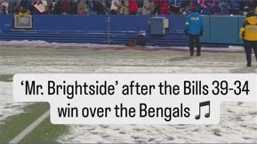 'Mr. Brightside' rings out at Highmark Stadium after Bills’ win over the Bengals