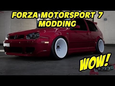 FORZA MOTORSPORT 7 MODDING