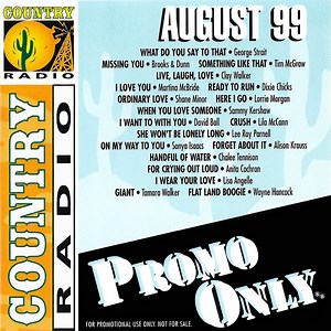 Various - Promo Only Country Radio: August 1999
