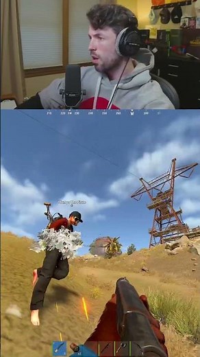 Wipe Day Fishing Village #rust #shorts #gaming #rustgame #rustconsole