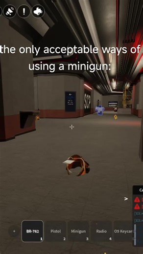 How to Get and Use the Minigun in SCP Roleplay (Roblox)