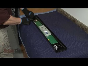 Control Panel Frame (Black) - Kitchenaid Double Wall Oven (Model #KODE500ESS02)