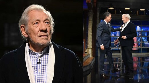 Ian McKellen recites Shakespeare to slam 'mountainous inhumanity' in U.S.