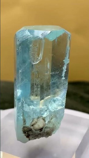 Rare Parallel-Growth Scepter Aquamarine | Double Terminated | Haramosh Valley, Pakistan
