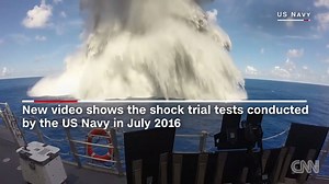 New video shows the USS Jackson, a littoral combat ship, completing its shock trials. http://cnn.it/2cNtZex | CNN