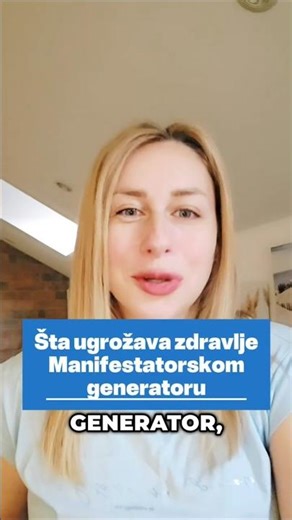 Ako si Manifestatorski Generator, OVO ti ugrožava ZDRAVLJE...|Human Design