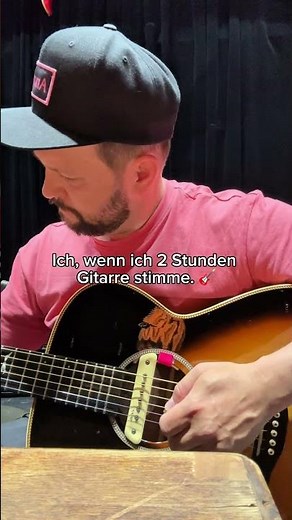 So stimmt man eine Gitarre 🎸 #gitarre #tuning #tutorial #guitar