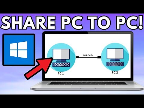 Share Internet from PC to PC via Ethernet cable