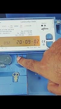 Landis+Gyr Energy Meter's Time & Date Change.