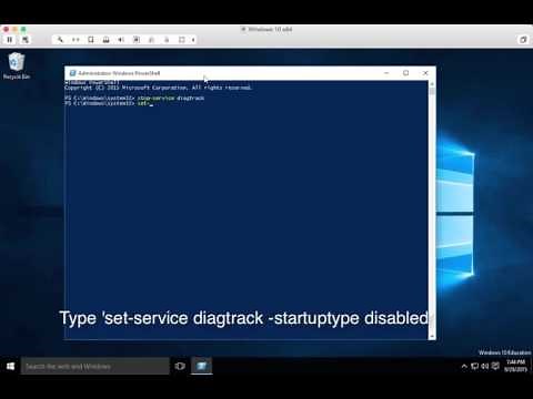 Disable WIndows Telemetry - Tracking Diagnostic Service