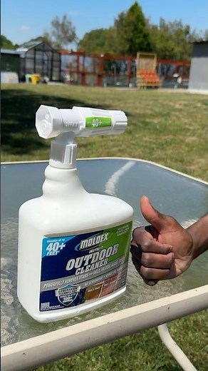 Moldex Instant Outdoor Cleaner!