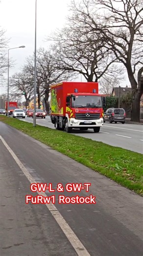 GW-Logistik und GW-Transport Berufsfeuerwehr Rostock