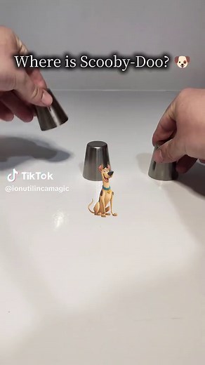 Where is Scooby-Doo? 🐶 #magic #braintest #fyp | magic