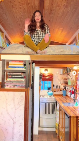 I designed multifunctional stairs for tiny homes 🏡✨