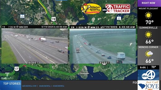 3.7K views | Traffic update sponsored by Mister Sparky – ‘America's On-Time Electrician’ | WCIV | ABC News 4 | Facebook