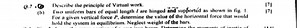 Q2(a) Describe the principle of Virtual Work.(b) Two uniform... | Filo