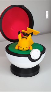 5.3K views · 1.8K reactions | Poké Ball Music Box | Cool DIY Project to 3D Print at Home --------------------------------------- 3D Printer: Bambu Lab A1 Combo Filament: Bambus Lab PLA Basic --------------------------------------- #3dprinting #3dprint #diy #cool3dprints #pokemon #musicbox #pikachu | Cube3dworld | Facebook