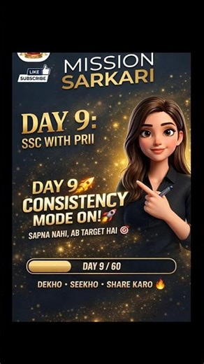 Day 9 of 60 Days Mock Challange | 2nd Hardest Shift | CGL 2025