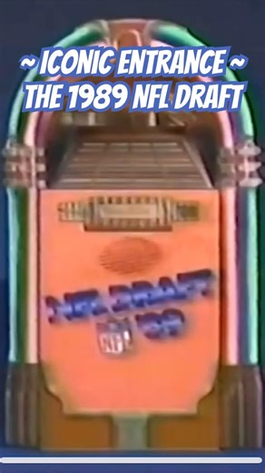 #shorts #iconic #americanfootball - ~ Iconic Entrance ~ The 1989 NFL Draft